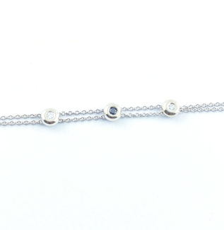 Bracelet trois diamants